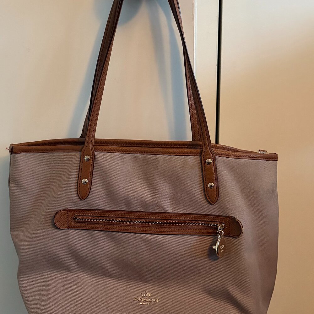 Coach Canvas Tote